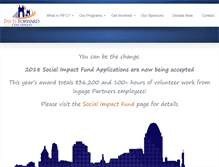 Tablet Screenshot of payitforwardcincinnati.org